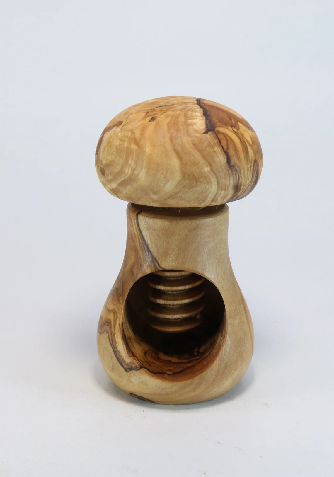 Wooden nutcracker made of Tunisian olive wood