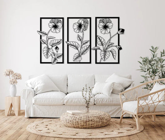 Bring your wall to life with our handmade floral art!