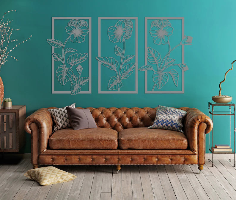 Bring your wall to life with our handmade floral art!