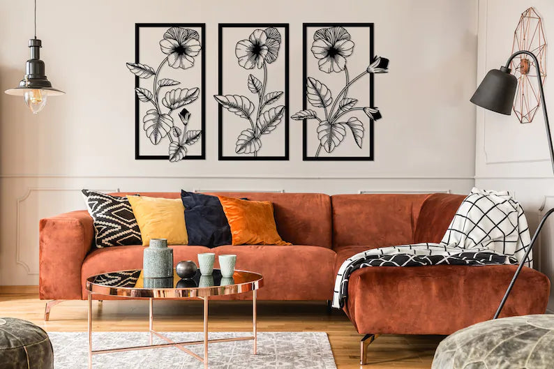 Bring your wall to life with our handmade floral art!